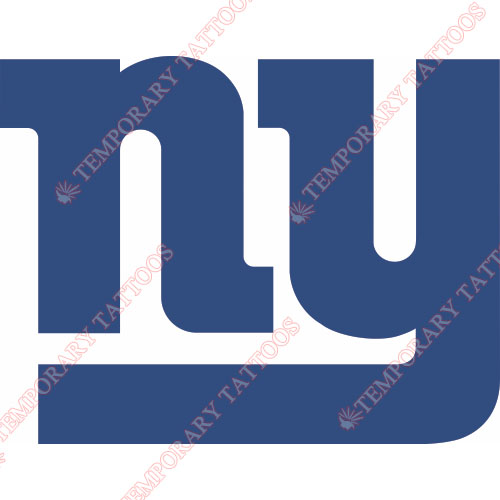 New York Giants Customize Temporary Tattoos Stickers NO.624